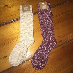 NWT American Eagle boot socks